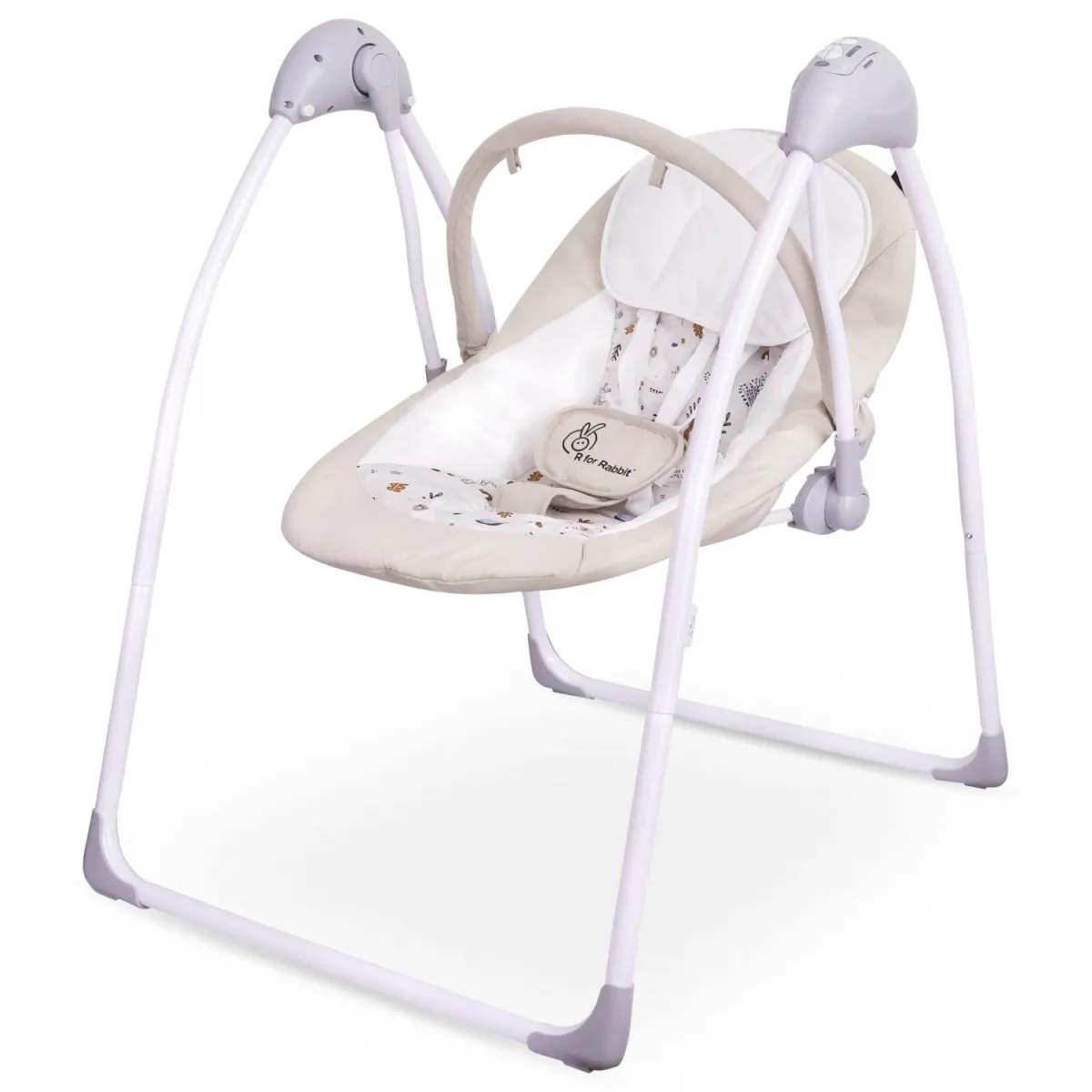 R for Rabbit Snicker Automatic Baby Swing- Beige