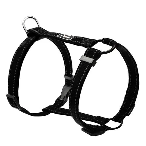Reflective Nylon Dog Harness Adjustable Pet Walking Harnesses Vest For Small Medium Large Dogs 4 Colors S M L