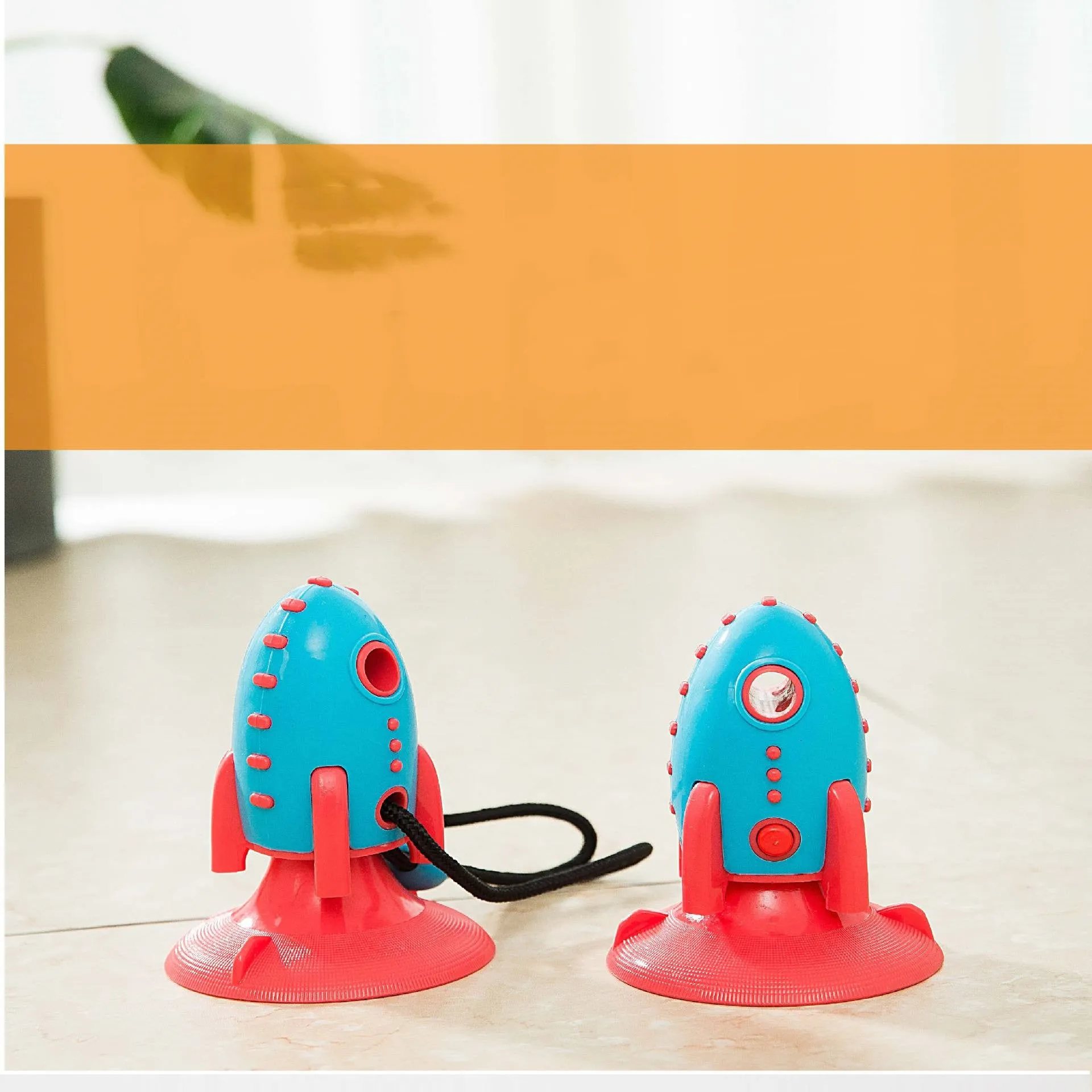 Rocket Bite-resistant Pet Toys