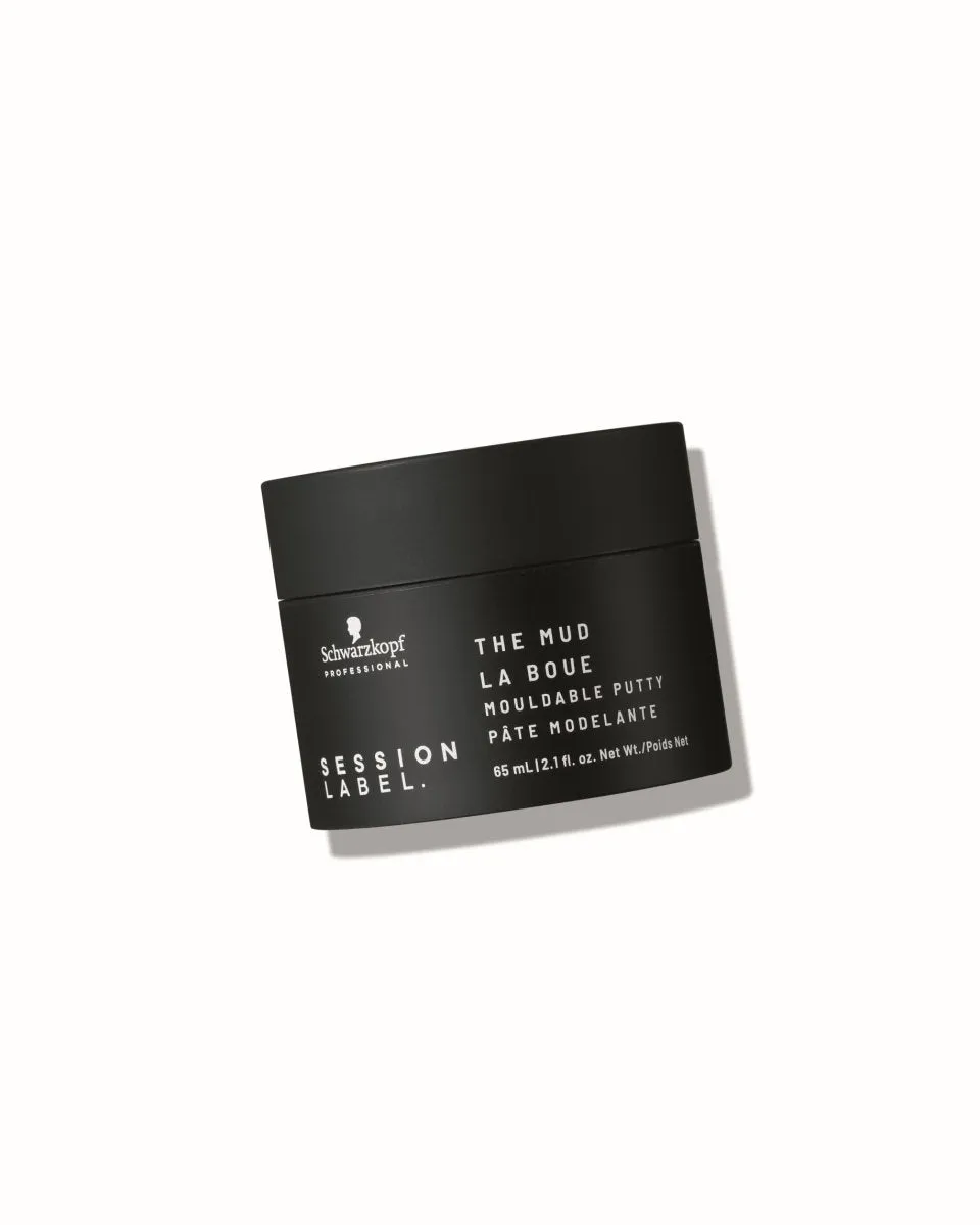 Schwarzkopf Session Label The Mud Mouldable Hair Putty 65ml