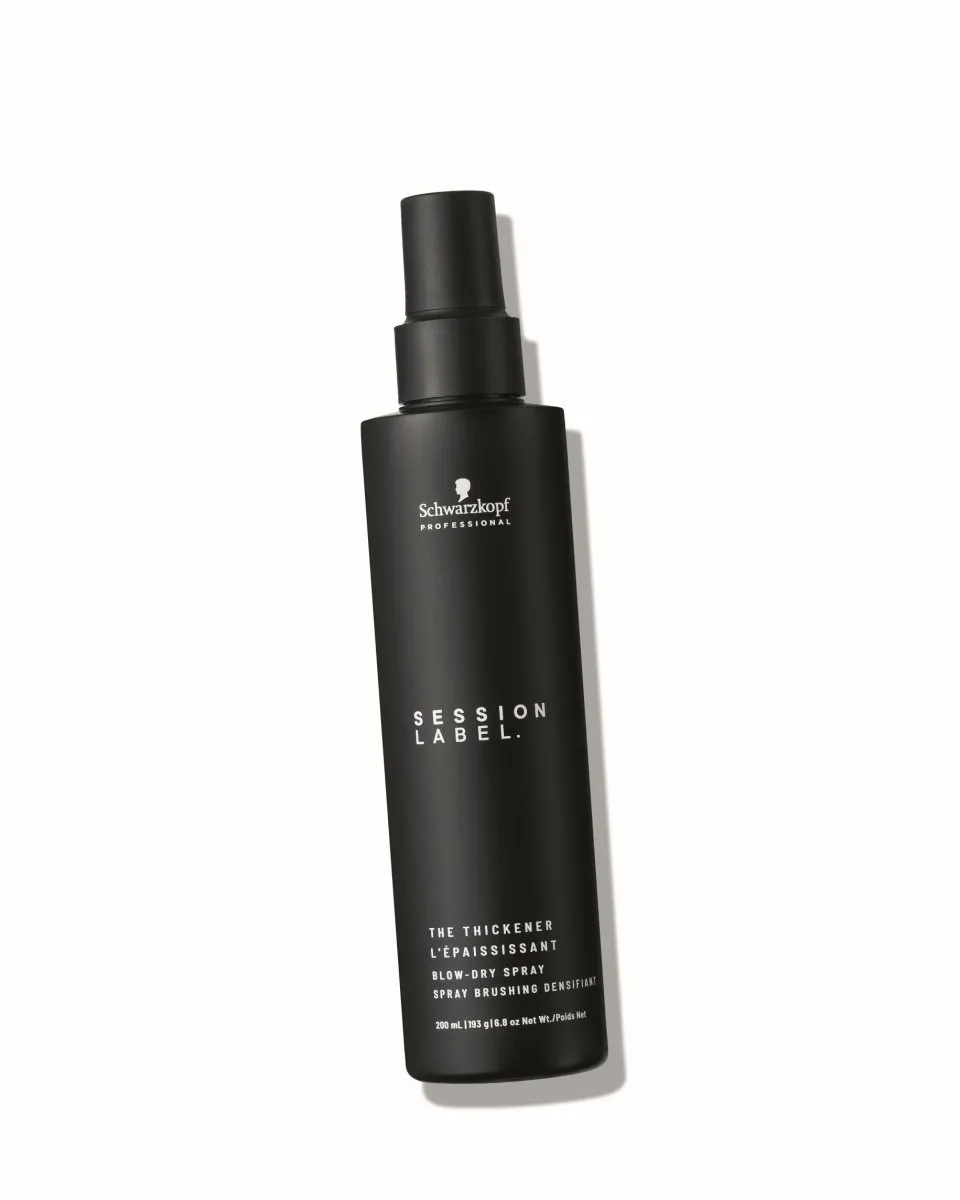 Schwarzkopf Session Label The Thickener Volumising Blow Dry Spray  200ml