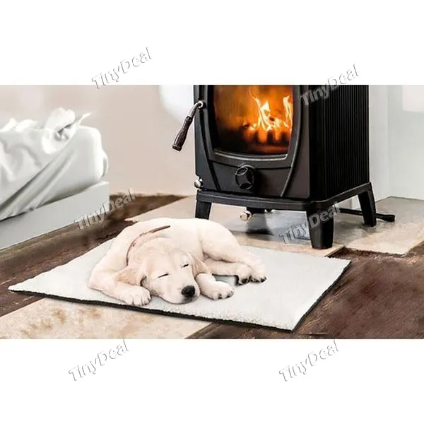 Self Heating Dog Cat Pet Bed Pad Mat Thermal Washable No Electric Blanket Required for Travel or Home