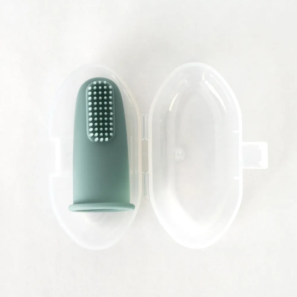 Silicone Baby Finger Toothbrush | Mist