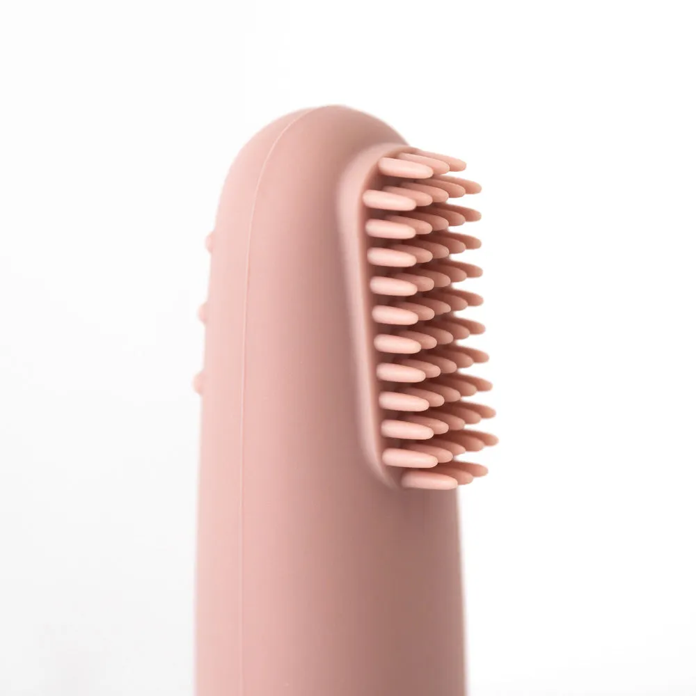 Silicone Baby Finger Toothbrush | Pink