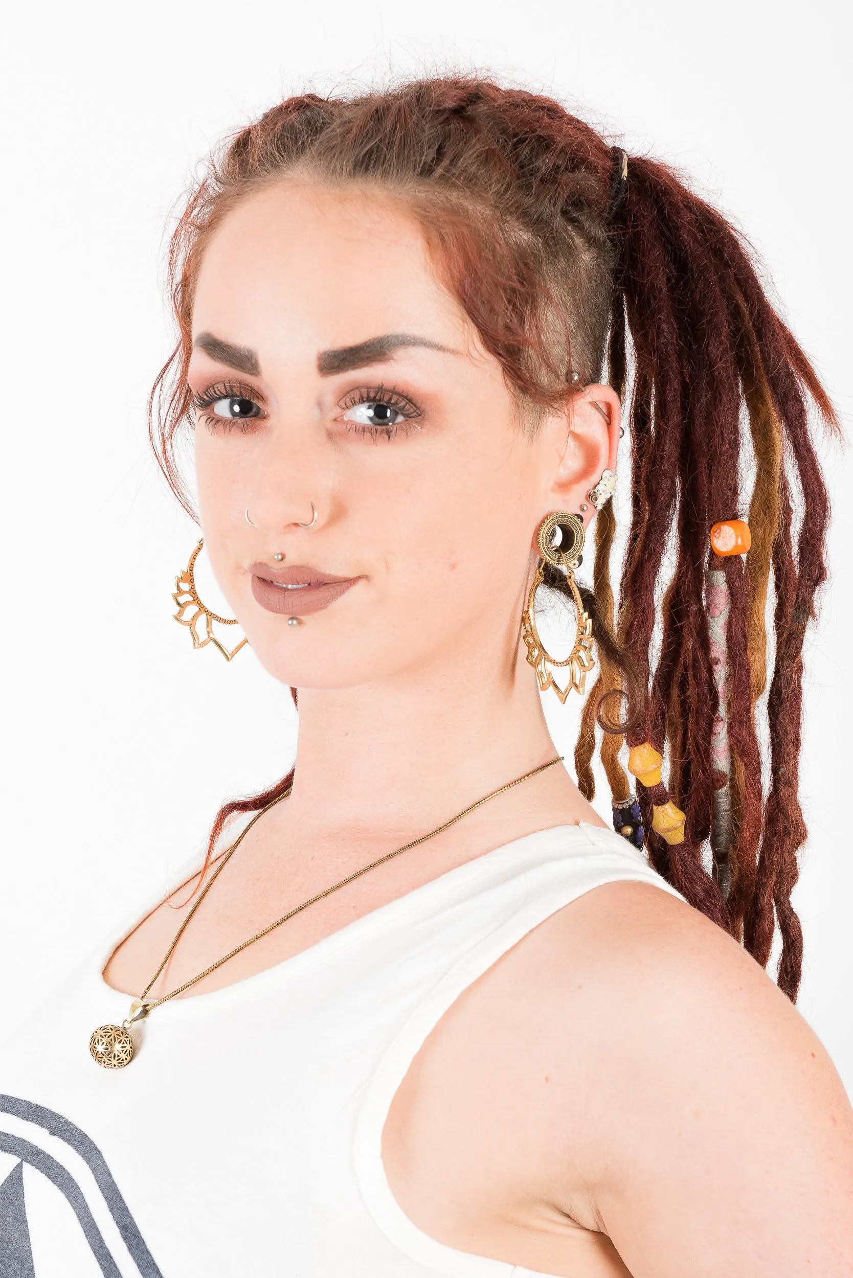 Surya Brass Ear Tunnel