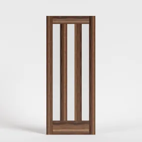 The Tacoma Swinging Interior Door With Vertical Glass Panels