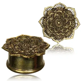 Tribal Mandala Ear Tunnel