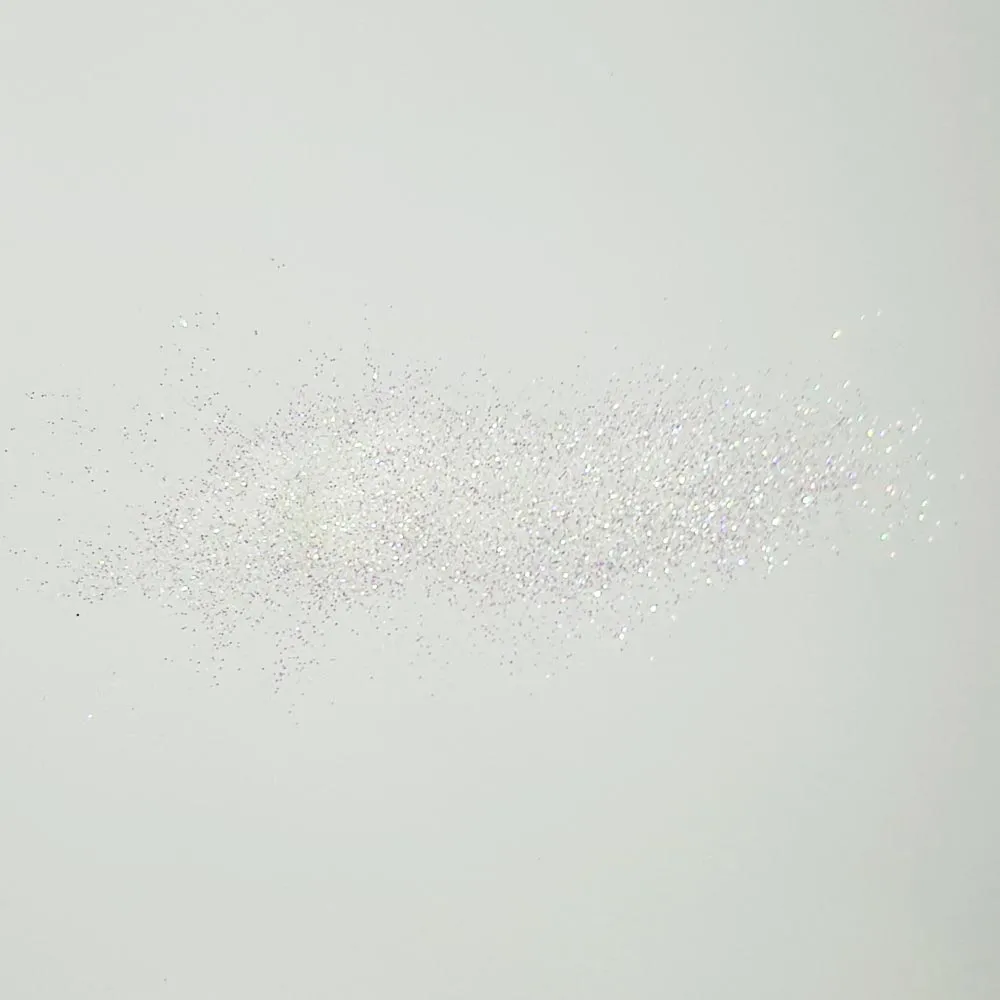White Glitter (Fine Iridescent Glitter) - Fresh Snowflakes