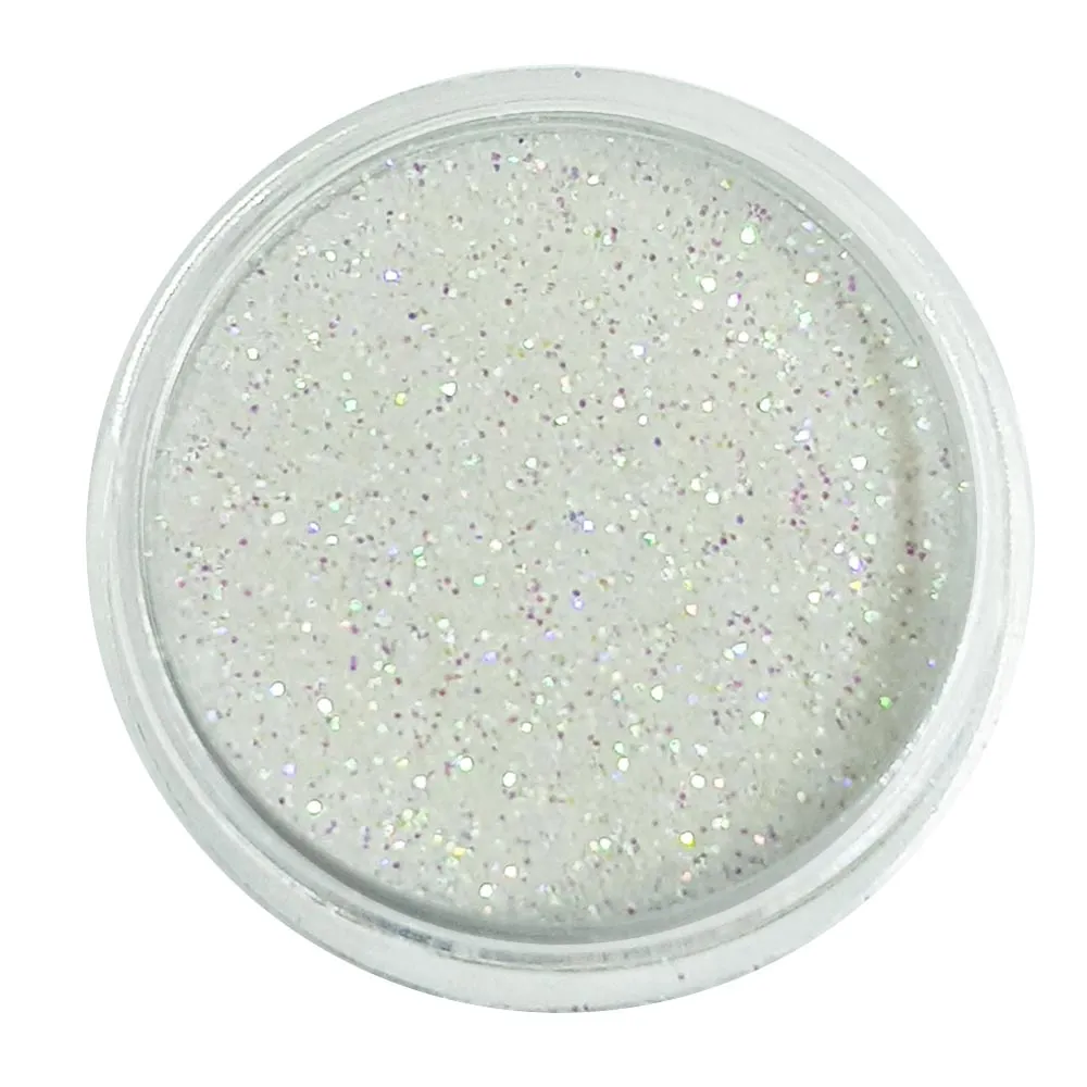 White Glitter (Fine Iridescent Glitter) - Fresh Snowflakes