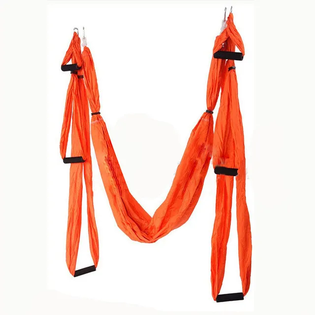 Yoga Hammock Swing Latest Multifunction Anti-gravity Yoga hammock belts for yoga training Yoga swing for sporting