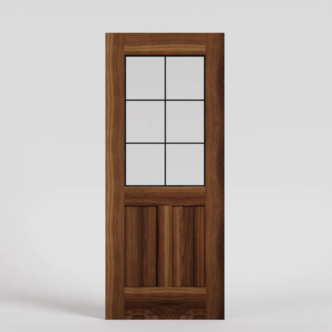 Zola Half French Glass Swinging Interior Door